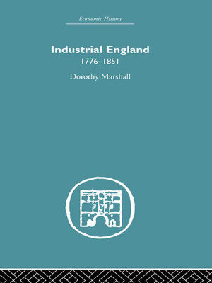cover image of Industrial England, 1776-1851